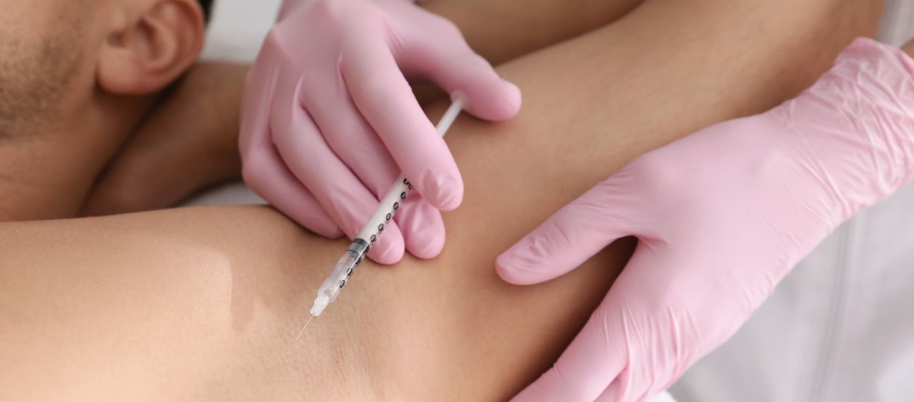 Injection de Botox pour traiter la transpiration excessive à Arras